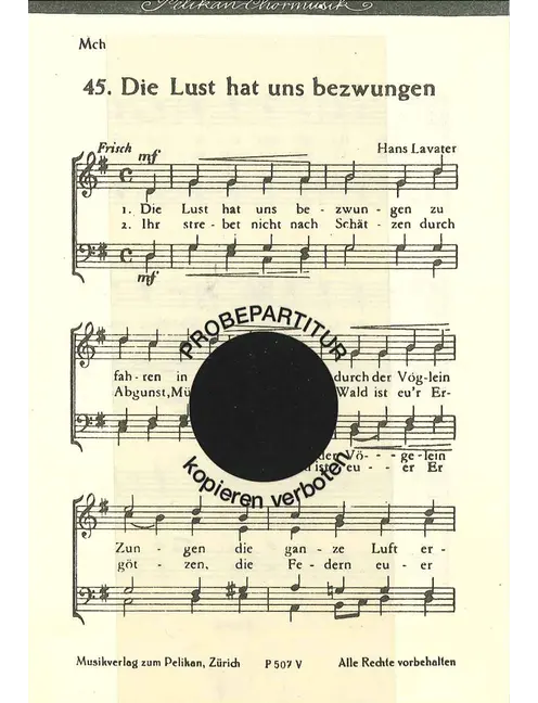 Lust hat uns bezwungen